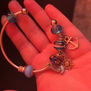Ocean theme Pandora bracelet